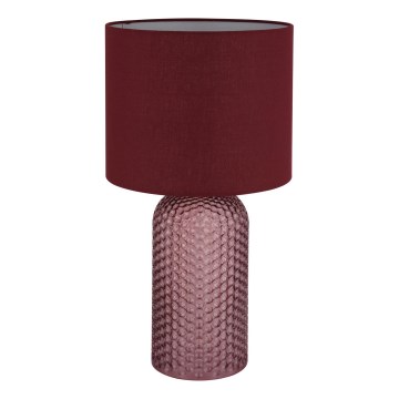 Globo - Stolná lampa 1xE27/60W/230V červená