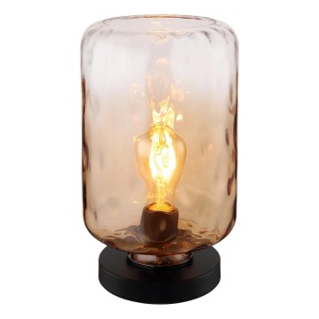 Globo - Stolná lampa 1xE27/60W/230V hnedá