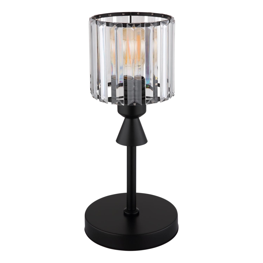 Globo - Stolná lampa 1xE27/60W/230V pr. 15 cm čierna