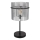 Globo - Stolná lampa 1xE27/60W/230V pr. 30 cm čierna