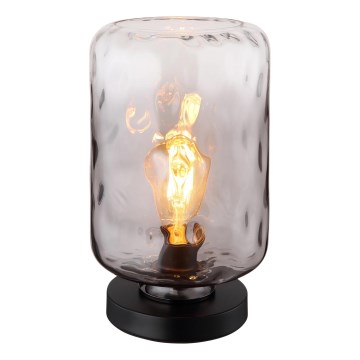 Globo - Stolná lampa 1xE27/60W/230V šedá
