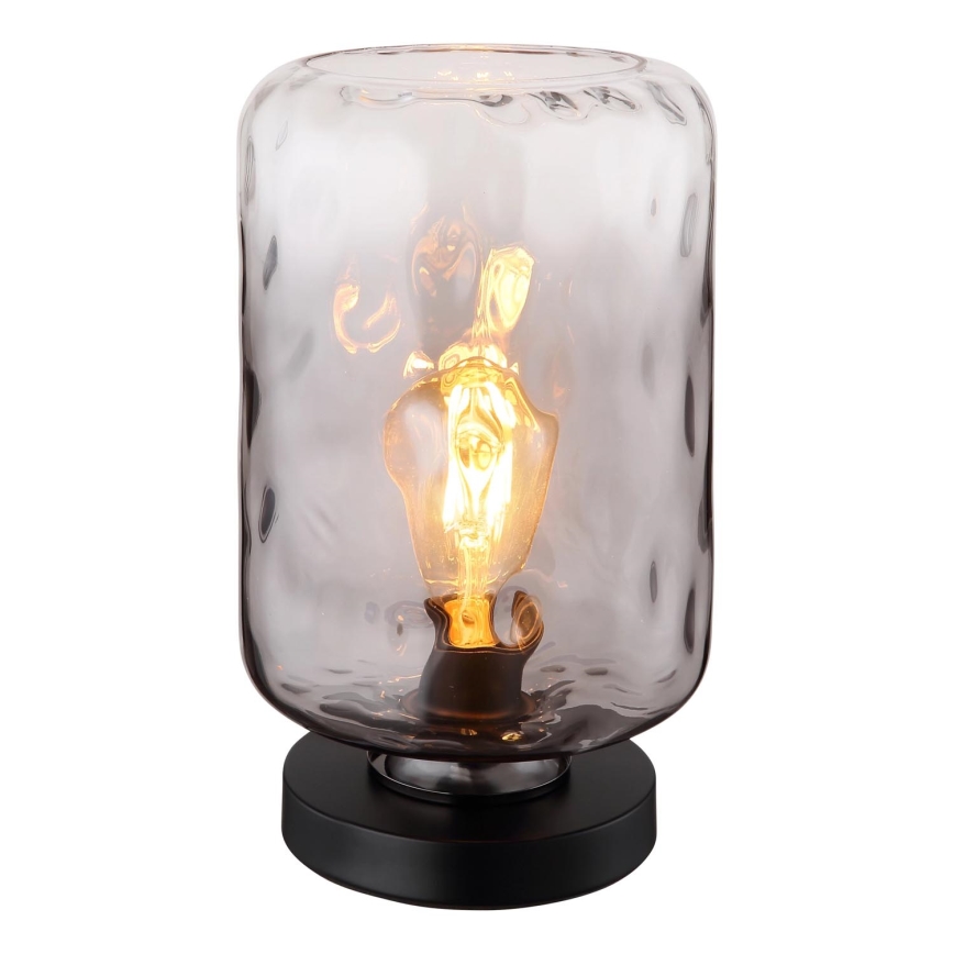 Globo - Stolná lampa 1xE27/60W/230V šedá