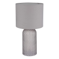 Globo - Stolná lampa 1xE27/60W/230V šedá