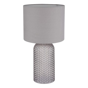 Globo - Stolná lampa 1xE27/60W/230V šedá