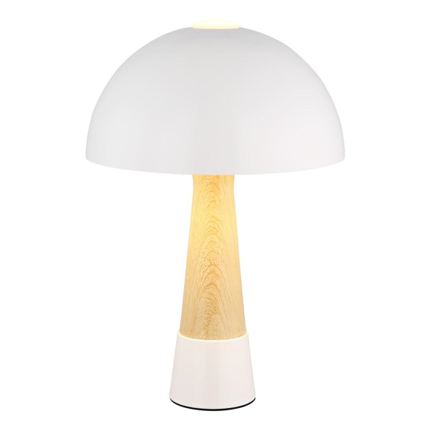 Globo - Stolná lampa 1xE27ILLU/40W/230V biela