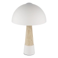 Globo - Stolná lampa 1xE27ILLU/40W/230V krémová