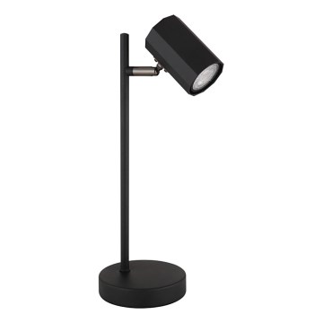 Globo - Stolná lampa 1xGU10/5W/230V čierna