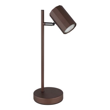 Globo - Stolná lampa 1xGU10/5W/230V hnedá