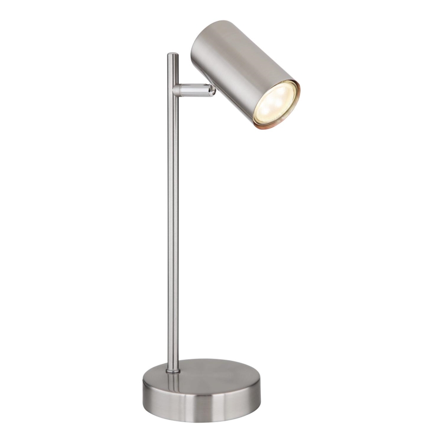Globo - Stolná lampa 1xGU10/5W/230V matný chróm