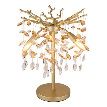 Globo - Stolná lampa 3xE14/40W/230V zlatá