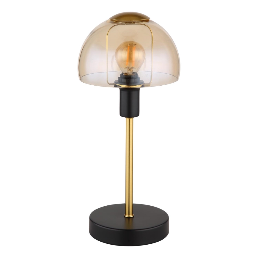 Globo - Stolný dotyková lampa 1xE14/25W/230V čierna/zlatá
