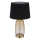 Globo - Stolová lampa 1xE27/40W/230V čierna/hnedá