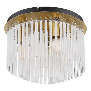 Globo - Stropné svietidlo 5xE27/60W/230V pr. 32 cm zlatá