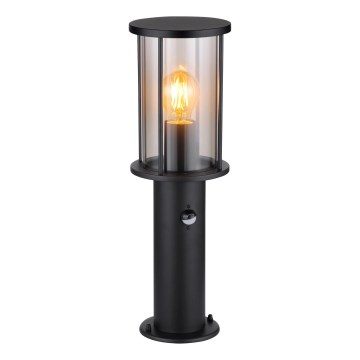 Globo - Vonkajšia lampa so senzorom 1xE27/60W/230V IP54 45cm
