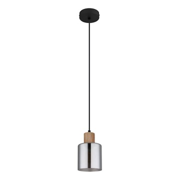 Globo - Závesné svietidlo na lanku 1xE27/25W/230V pr. 12 cm