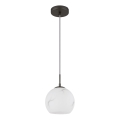 Globo - Závesné svietidlo na lanku 1xE27/60W/230V pr. 20 cm