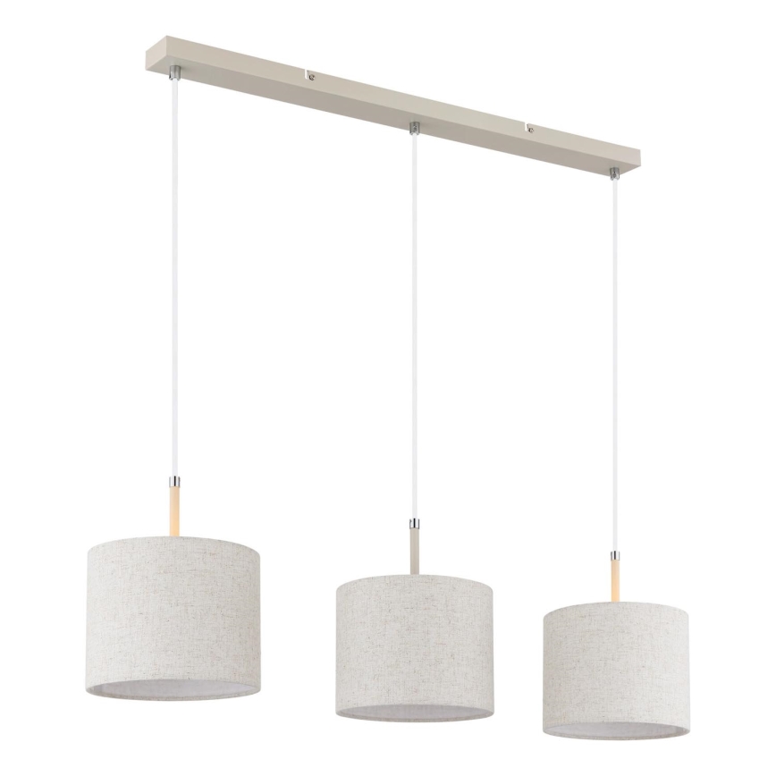 Globo - Závesný luster na lankách 3xE27/40W/230V