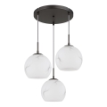 Globo - Závesný luster na lankách 3xE27/60W/230V pr. 42,5 cm