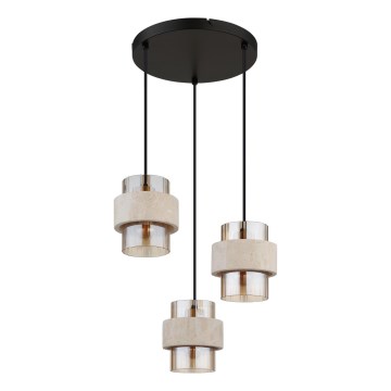 Globo - Závesný luster na lanku 3xE27/40W/230V