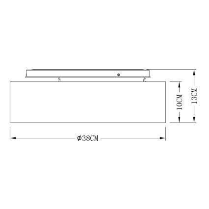 Globo - LED Stropné svietidlo LED/20W/230V 3000/4000/6000K