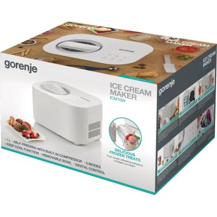 GORENJE ICM10W - Zmrzlinovač 100W/230V biela