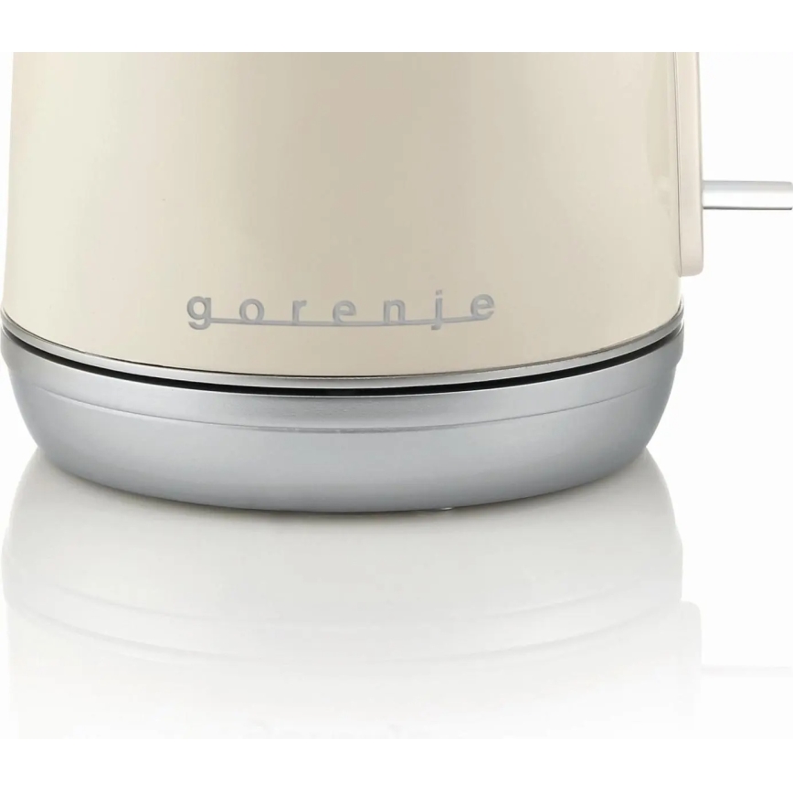 GORENJE K15RL - Rýchlovarná kanvica 1,7 l 2200 W/230 V béžová