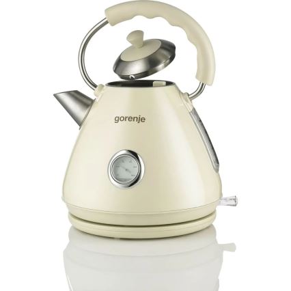 GORENJE K17CLI - Rýchlovarná kanvica 1,7 l 2200W/230V béžová
