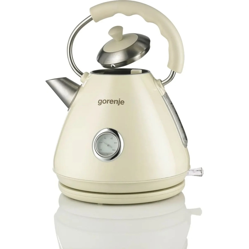 GORENJE K17CLI - Rýchlovarná kanvica 1,7 l 2200W/230V béžová