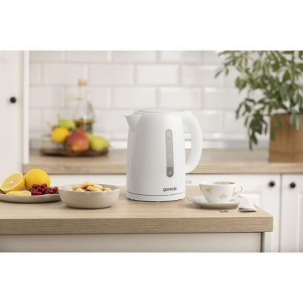 GORENJE K17W - Rýchlovarná kanvica 1,7 l 2200W/230V biela