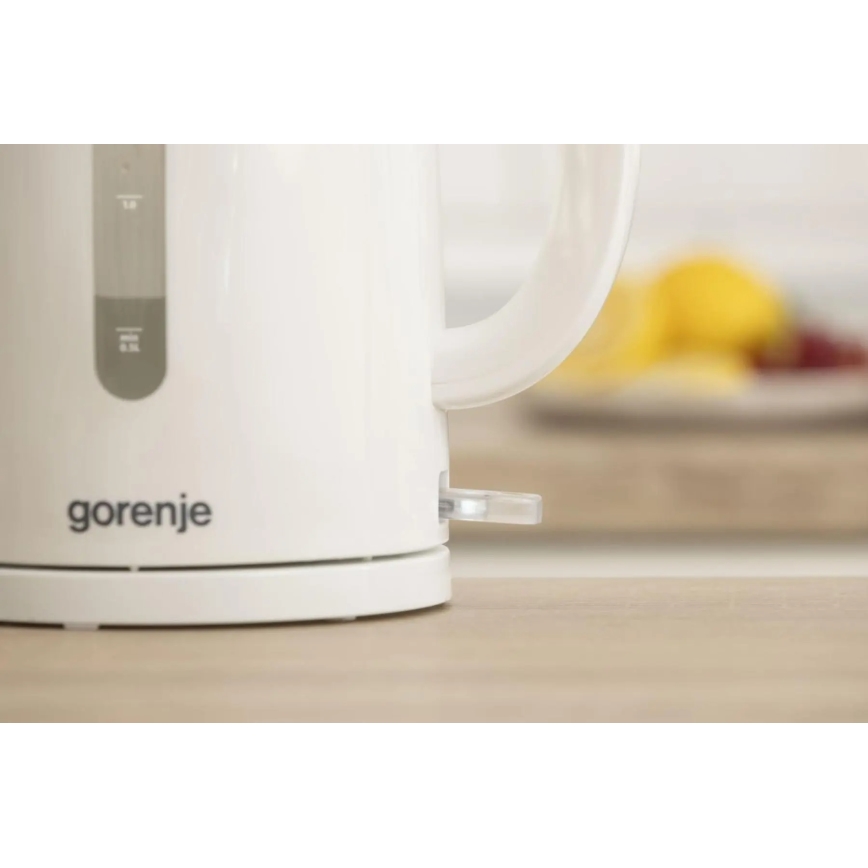 GORENJE K17W - Rýchlovarná kanvica 1,7 l 2200W/230V biela
