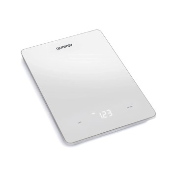 GORENJE KT10LBW - Digitálna kuchynská váha 3xAAA biela