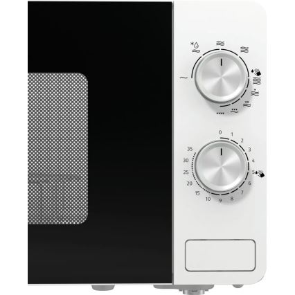 GORENJE MO20E2W - Mikrovlnná rúra s grilom 800W/230V 20 l biela