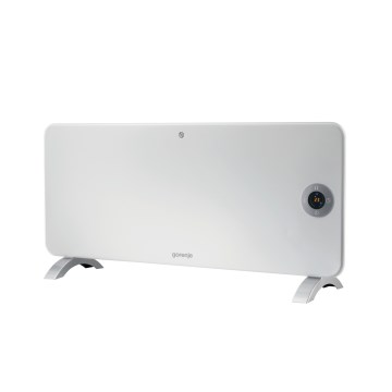 GORENJE OPTIHEAT 2000EWP - Inteligentný elektrický priamotop/konvektor 2000W IP44 Wi-Fi biela