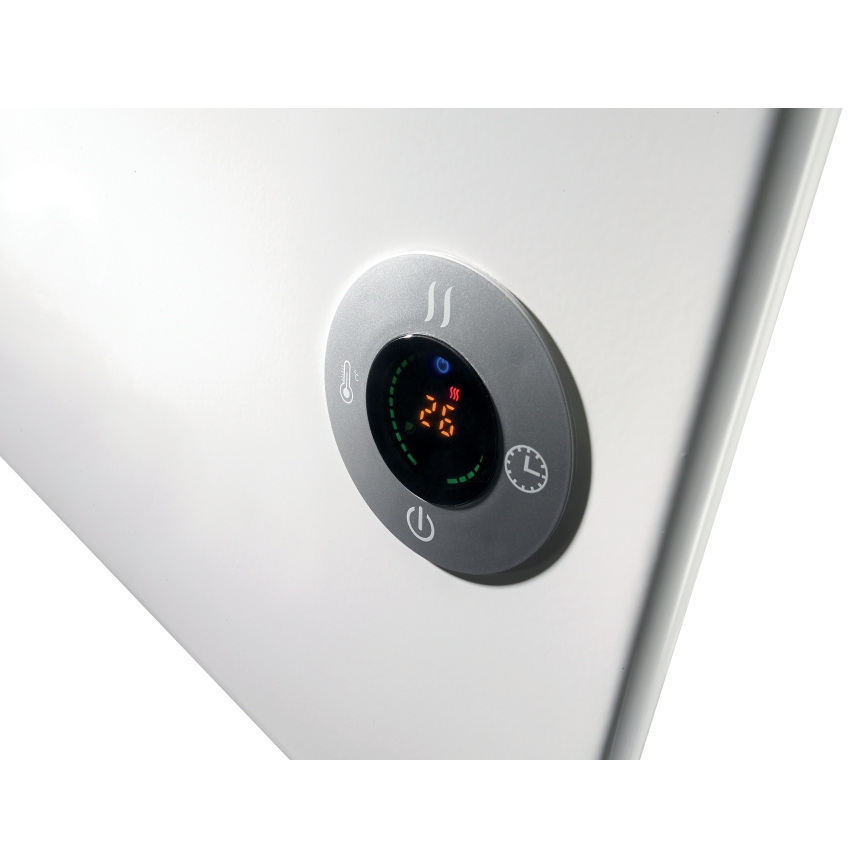 GORENJE OPTIHEAT 2000EWP - Inteligentný elektrický priamotop/konvektor 2000W IP44 Wi-Fi biela