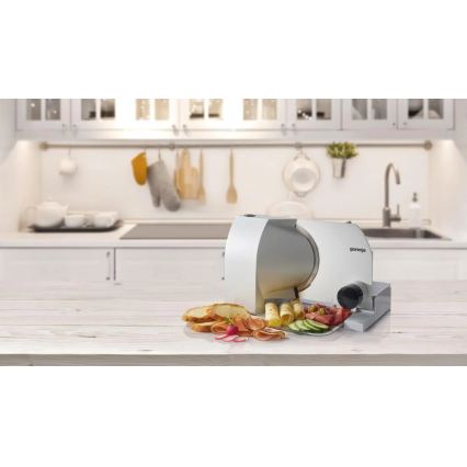 GORENJE R708A - Elektrický krájač 100W/230V nerezové prevedenie