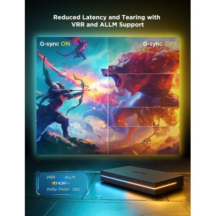 Govee - AI Sync Box Kit 2 Inteligentná sada počítačového osvetlenia 27-34 + LED panely Wi-Fi