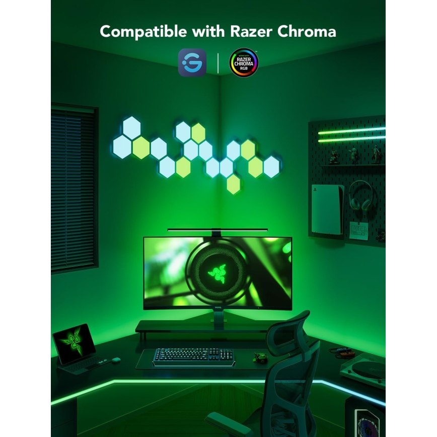 Govee - Dreamview G1 Smart LED RGBIC podsvietenie monitora 27-34" Wi-Fi