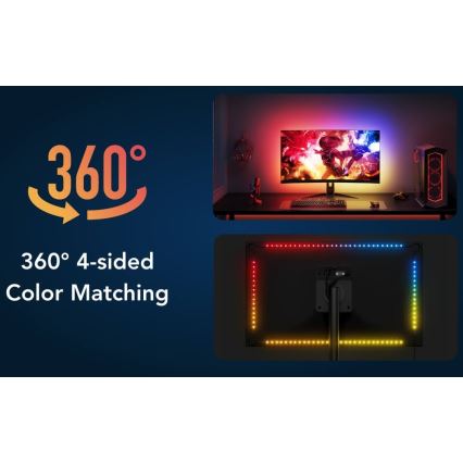 Govee - Dreamview G1 Smart LED RGBIC podsvietenie monitora 27-34" Wi-Fi