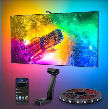 Govee - DreamView T2 DUAL TV 55-65 SMART LED podsvietenie RGBIC Wi-Fi + diaľkové ovládanie