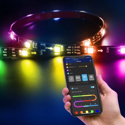 Govee - DreamView T2 DUAL TV 55-65 SMART LED podsvietenie RGBIC Wi-Fi + diaľkové ovládanie