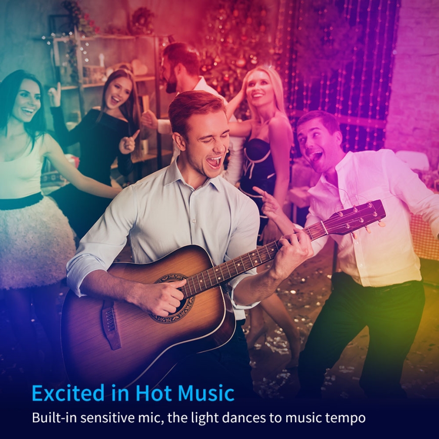 Govee - LED RGB Stmievateľný pásik SMART LED/36W/24V 10m Wi-Fi