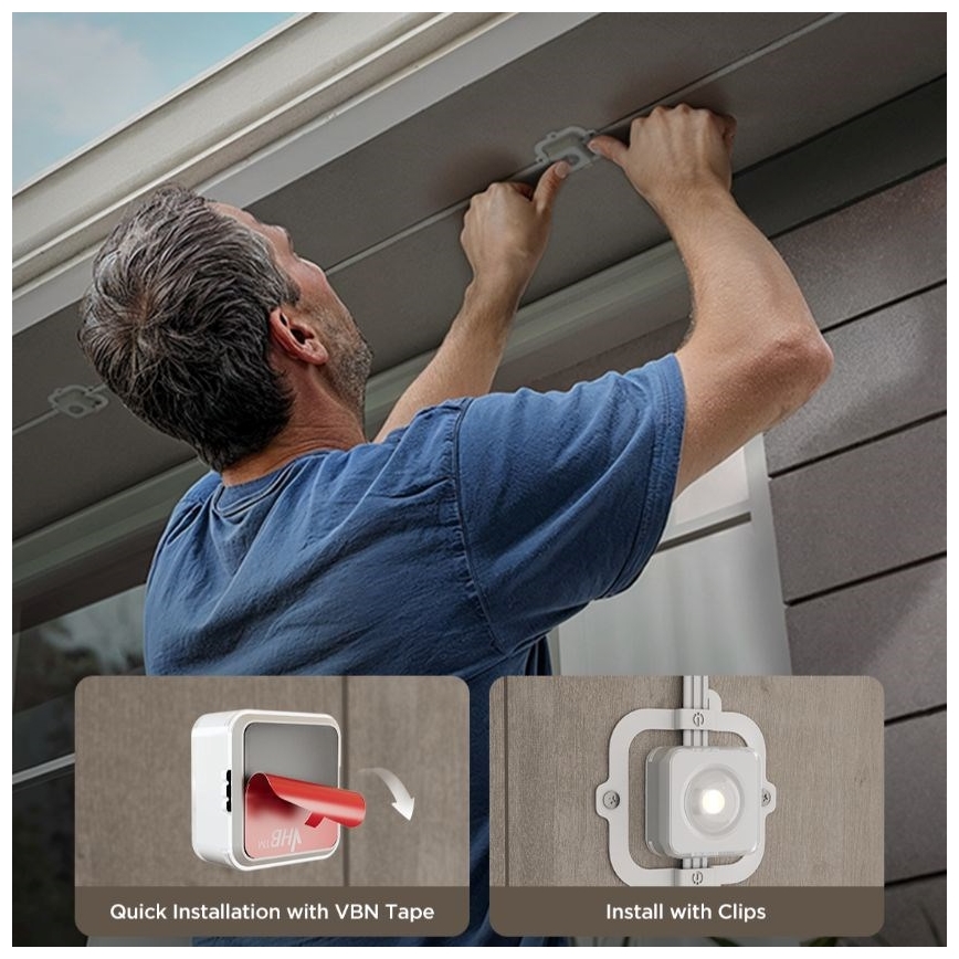 Govee - LED RGBIC svetelná reťaz 30 m Wi-Fi Matter IP67