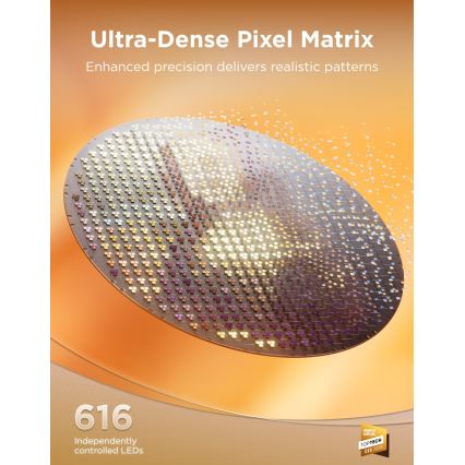 Govee - LED RGBICWW Stmievaľné stropné svietidlo LED/55W/230V pr. 53 cm Matter Wi-Fi