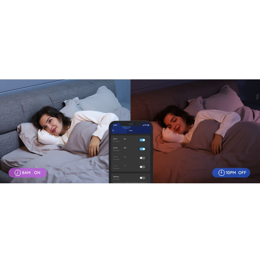 Govee - LED RGBWW Stmievateľná žiarovka Smart E27/9W/230V 2700-6500K Wi-Fi
