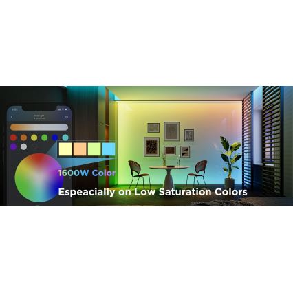 Govee - LED RGBWWIC Stm. predlžovací pásik Strip Light 2 Pro 1m Wi-Fi Matter