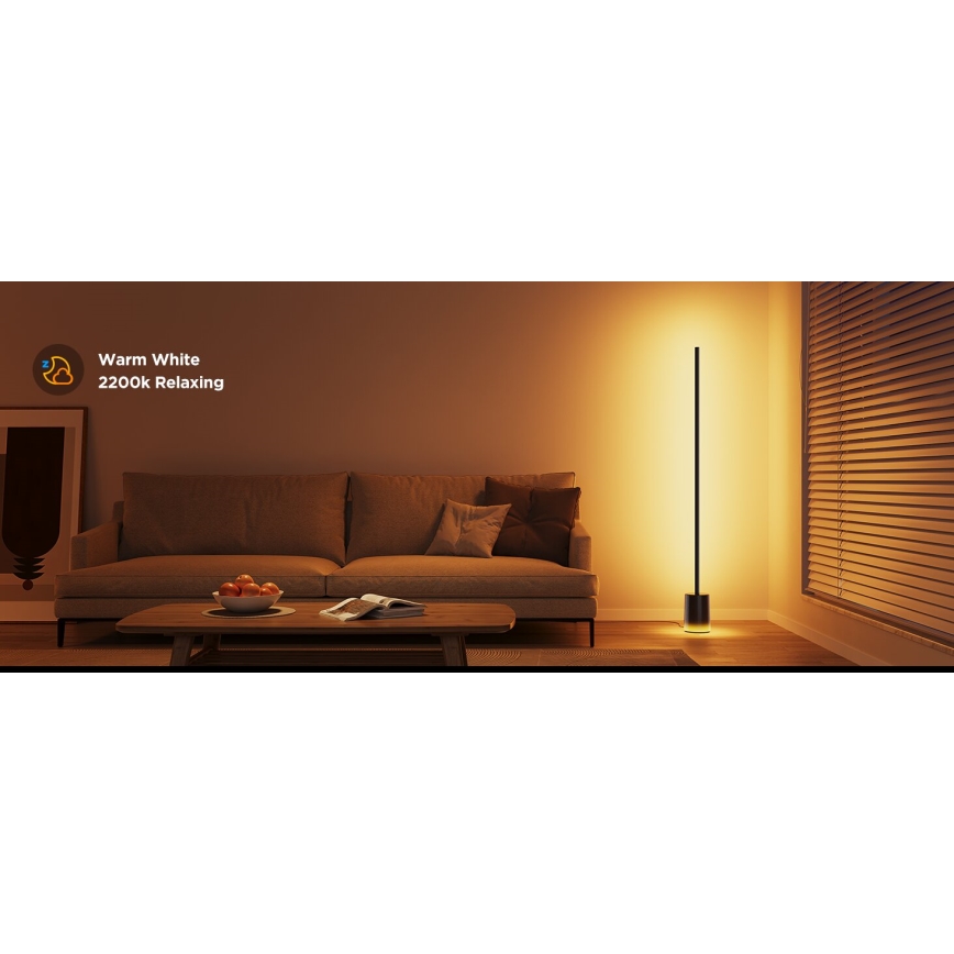 Govee - LED Stmievateľná stojacia lampa Smart MATTER LED RGBICWW 2200-6500K Wi-Fi + diaľkové ovládanie