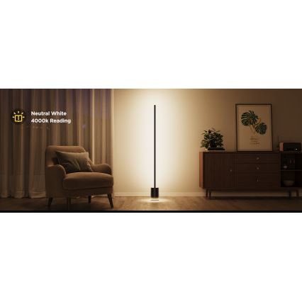 Govee - LED Stmievateľná stojacia lampa Smart MATTER LED RGBICWW 2200-6500K Wi-Fi + diaľkové ovládanie