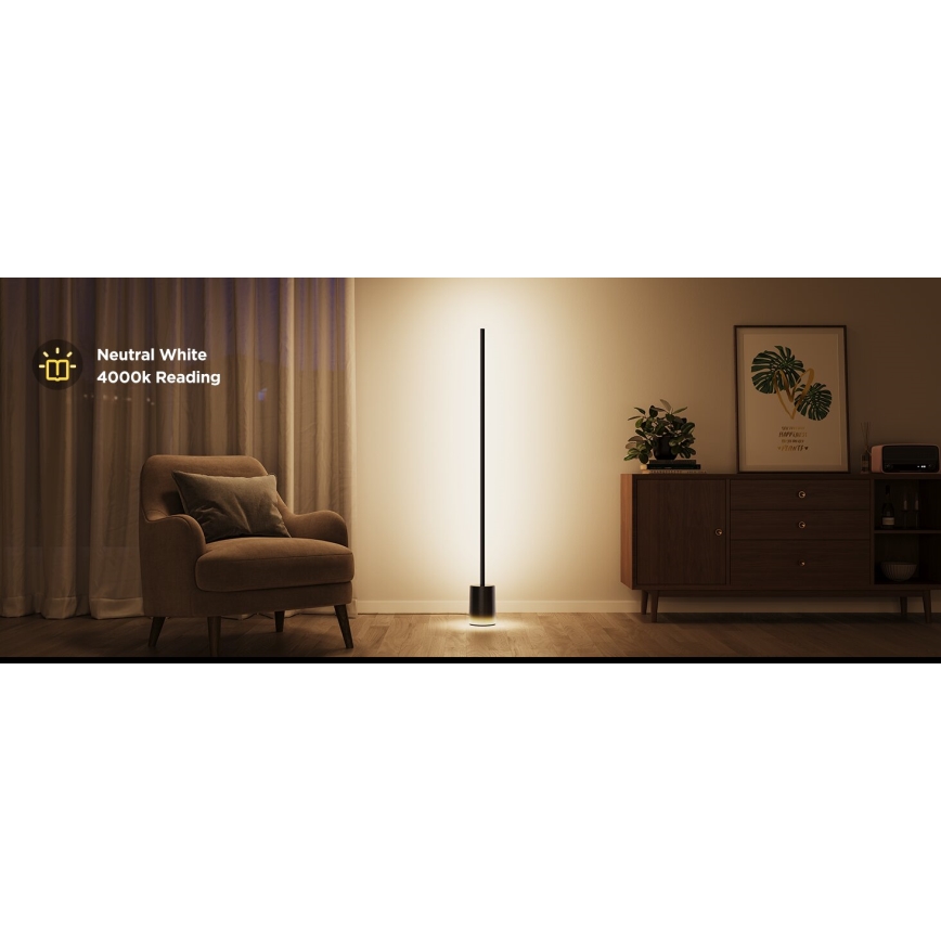 Govee - LED Stmievateľná stojacia lampa Smart MATTER LED RGBICWW 2200-6500K Wi-Fi + diaľkové ovládanie