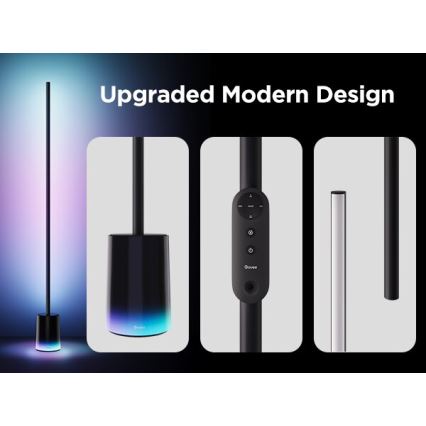 Govee - LED Stmievateľná stojacia lampa Smart MATTER LED RGBICWW 2200-6500K Wi-Fi + diaľkové ovládanie