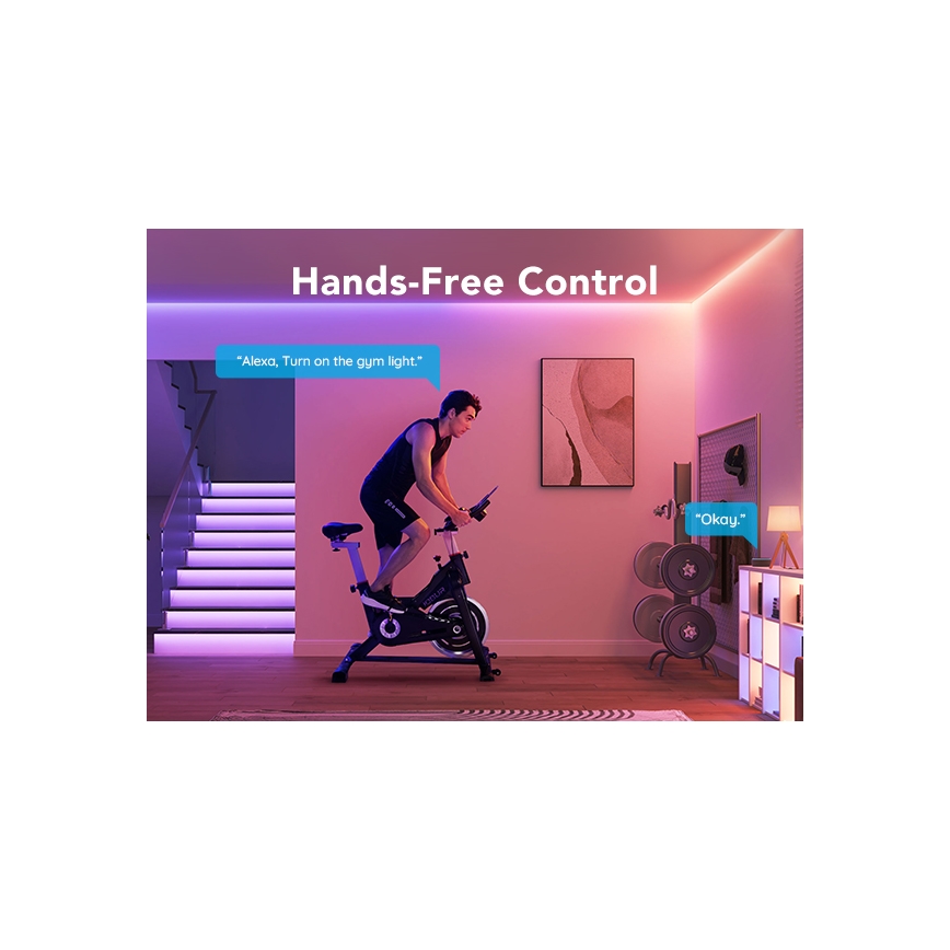 Govee - M1 PRO PREMIUM Smart RGBICW+ LED pásik 2m Wi-Fi Matter